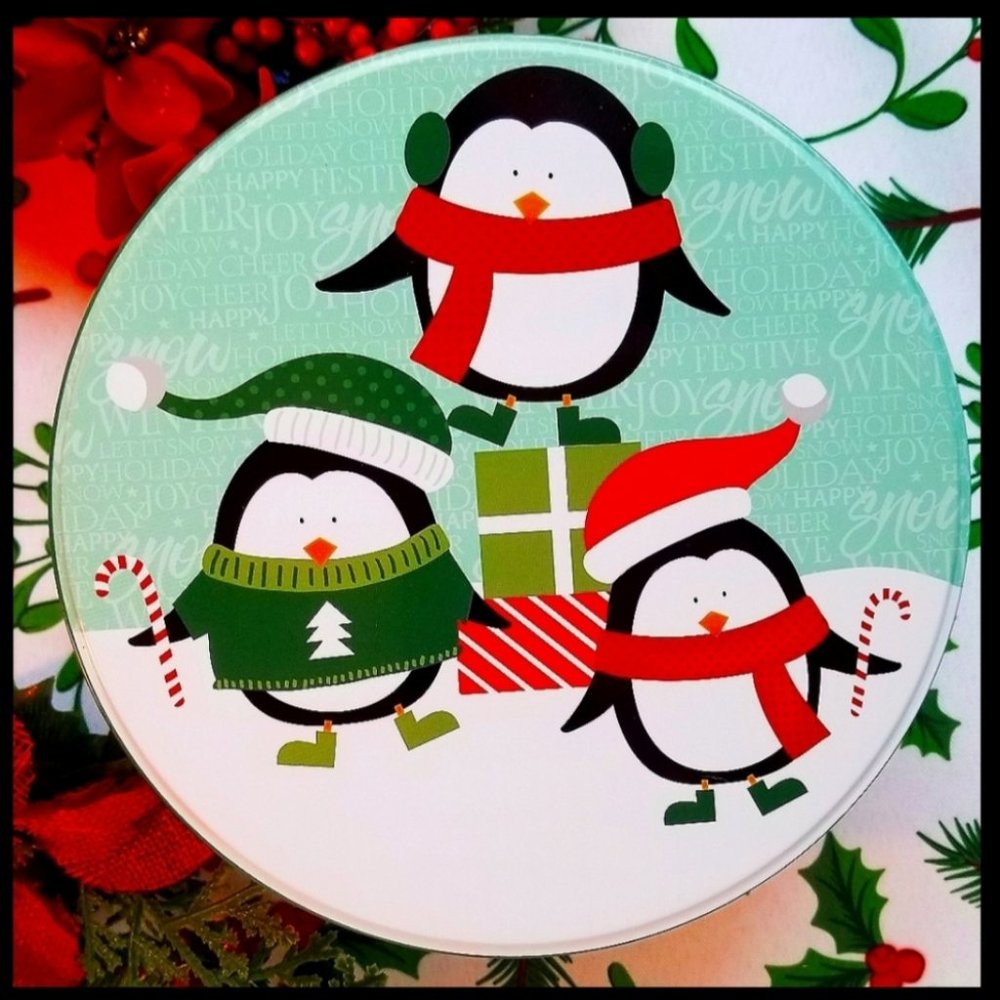 Christmas Gift Bag & Tin Set: Penguin 🐧 Tin & Treat Bags